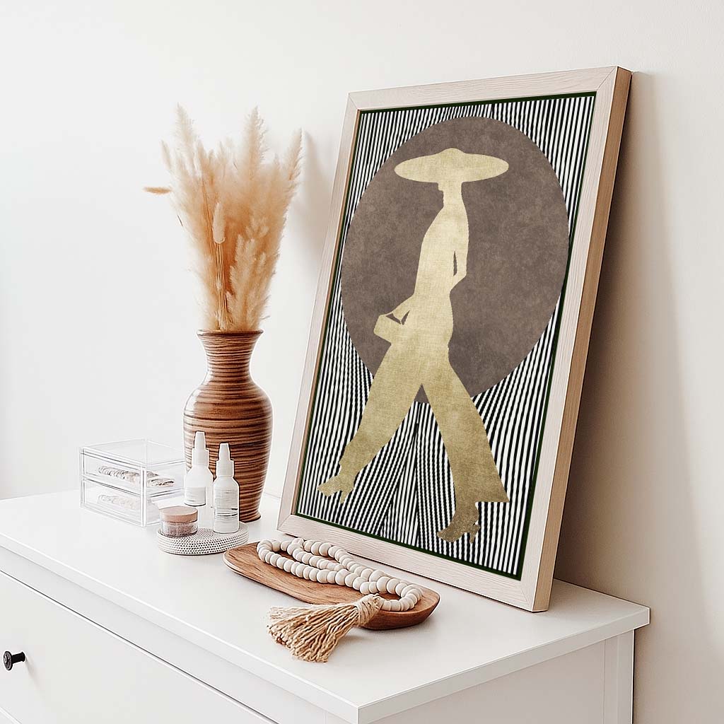 Chestnut Loop Portrait Canvas Wall Art — gallery image 3