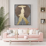 Chestnut Loop Portrait Canvas Wall Art — gallery image 6