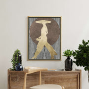 Chestnut Loop Portrait Canvas Wall Art — gallery image 4