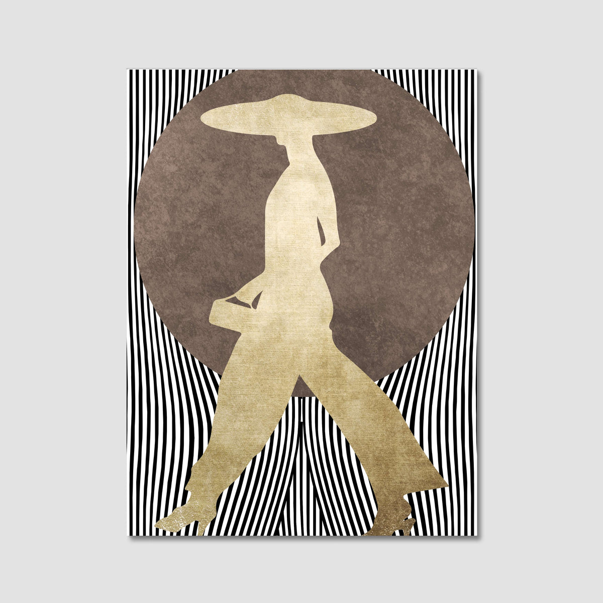 Chestnut Loop Portrait Canvas Wall Art — gallery image 15