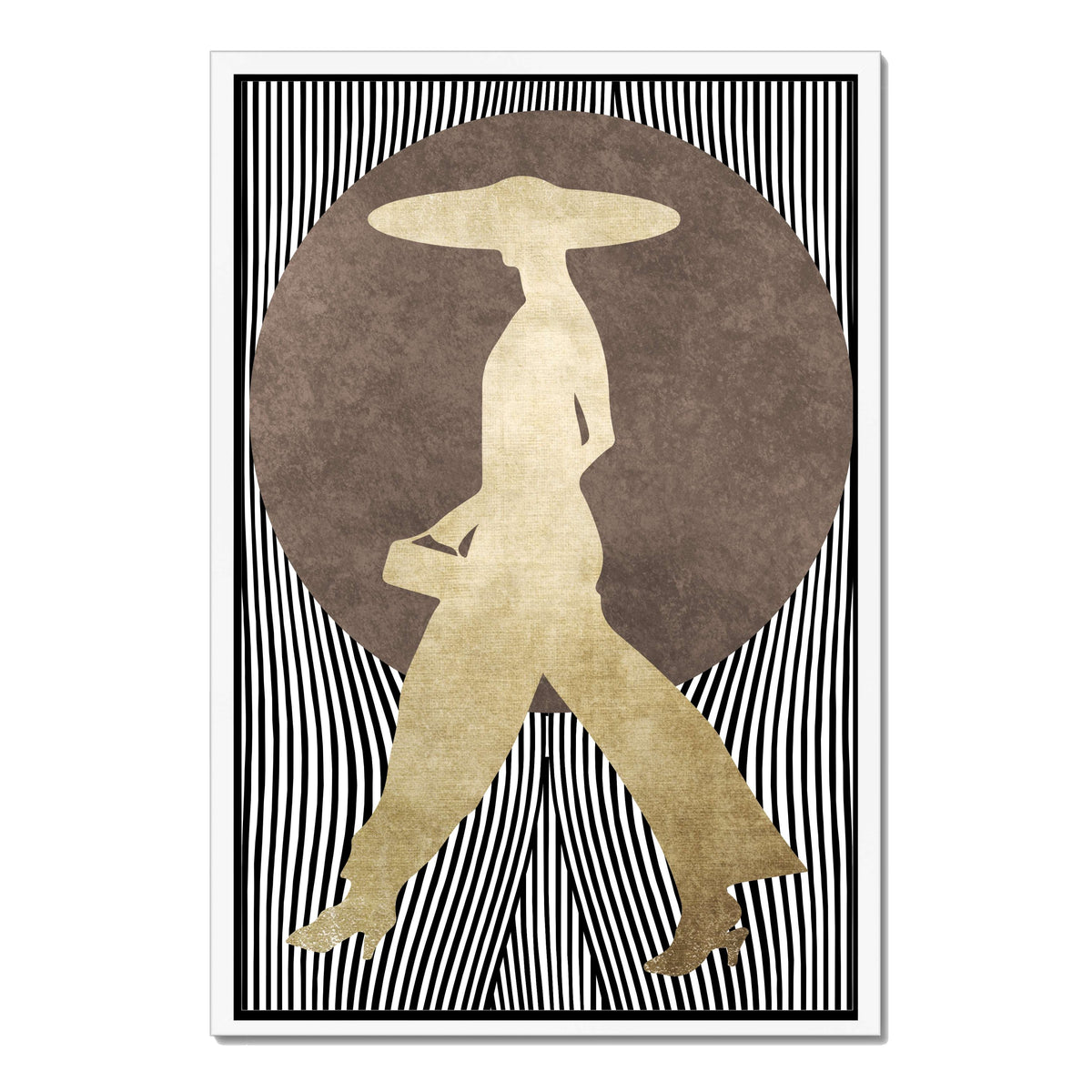 Chestnut Loop Portrait Canvas Wall Art — gallery image 30