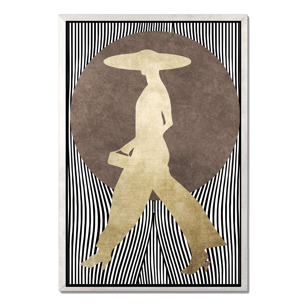 Chestnut Loop Portrait Canvas Wall Art — gallery image 26