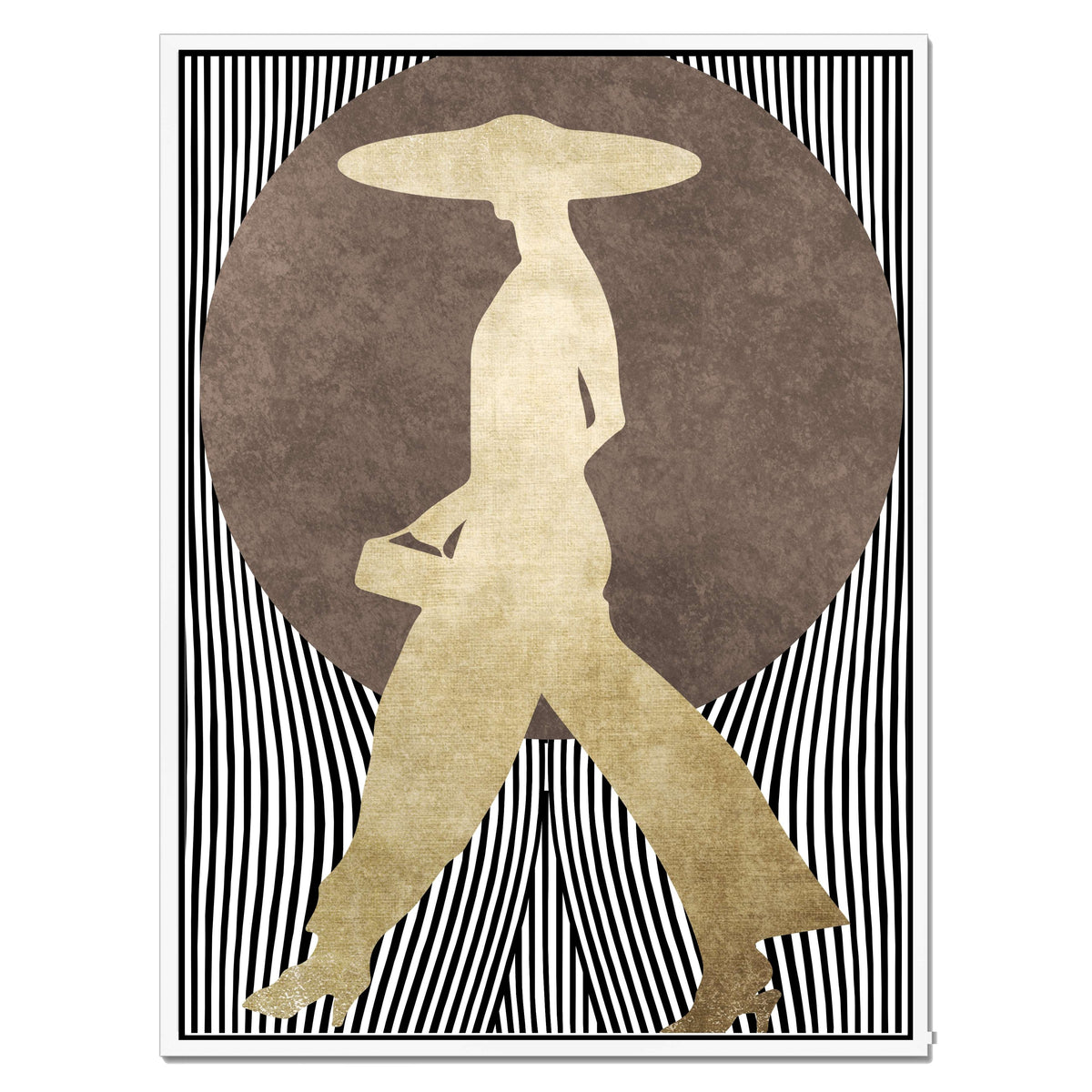 Chestnut Loop Portrait Canvas Wall Art — gallery image 31