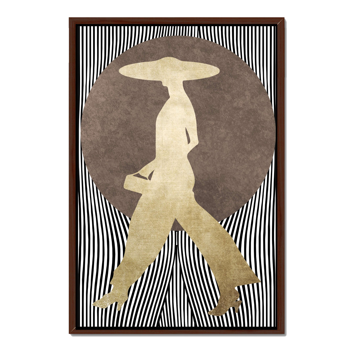 Chestnut Loop Portrait Canvas Wall Art — gallery image 21