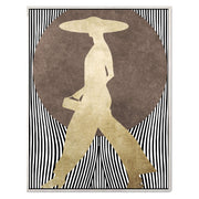 Chestnut Loop Portrait Canvas Wall Art — gallery image 25