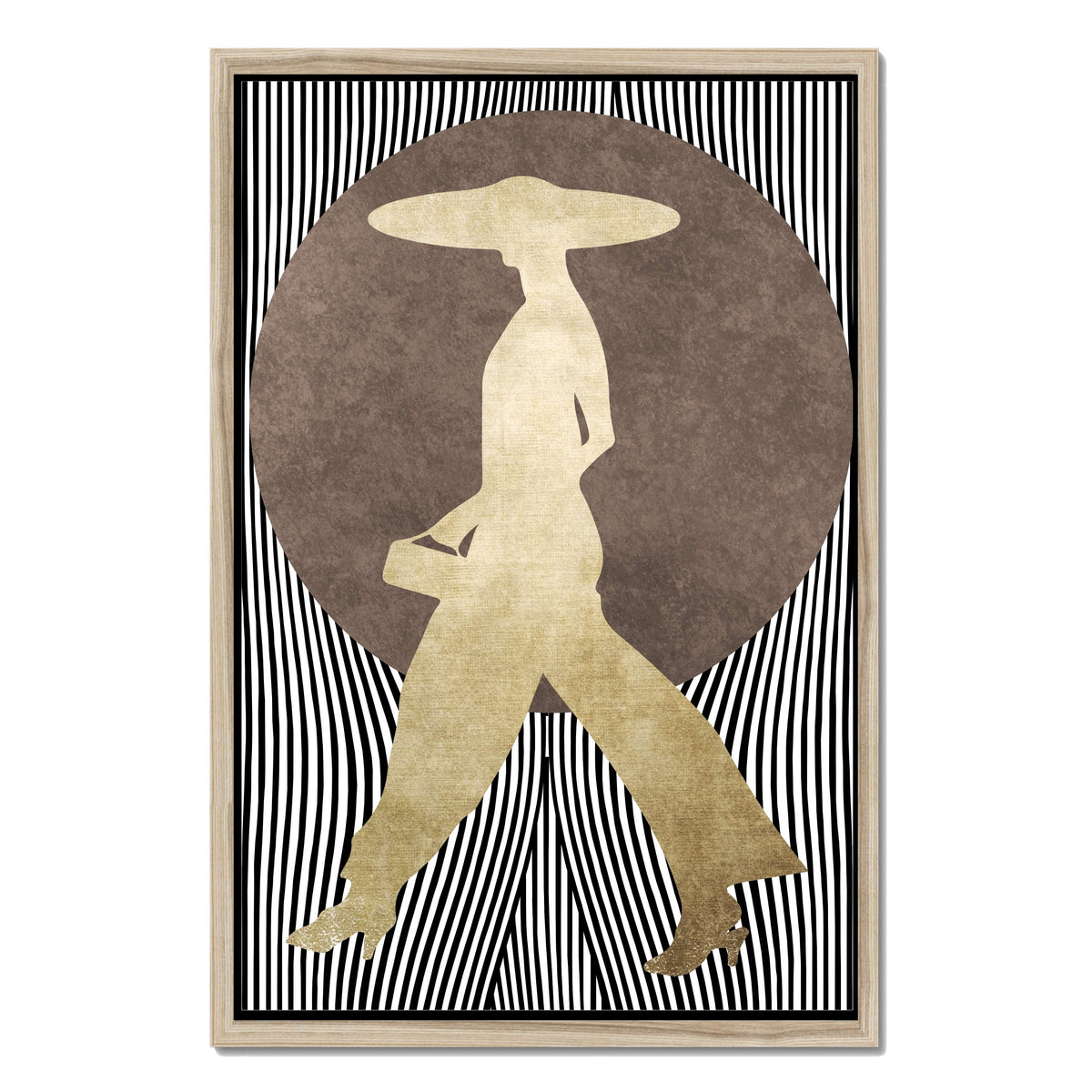 Chestnut Loop Portrait Canvas Wall Art — gallery image 24