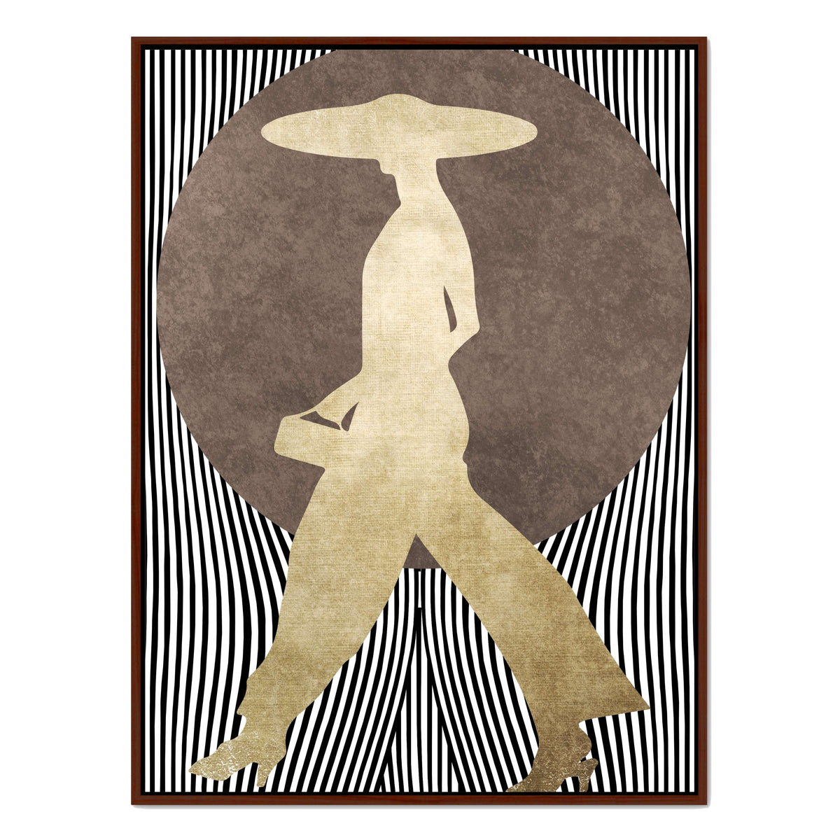 Chestnut Loop Portrait Canvas Wall Art — gallery image 39