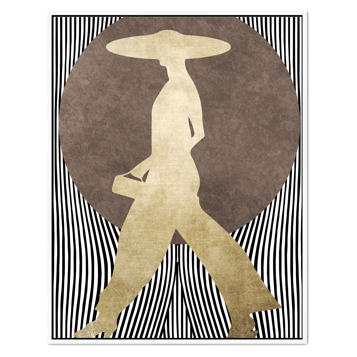 Chestnut Loop Portrait Canvas Wall Art — gallery image 29
