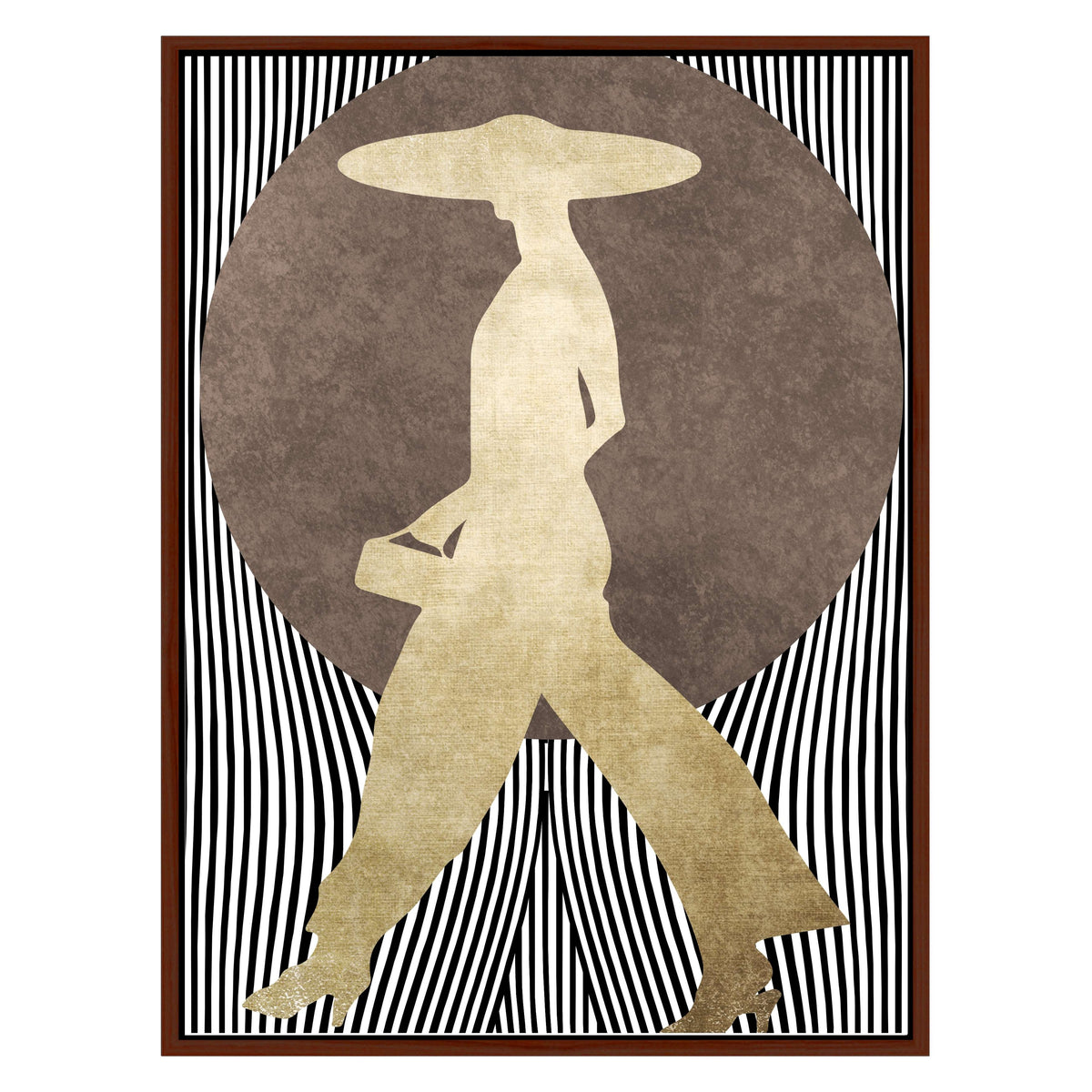 Chestnut Loop Portrait Canvas Wall Art — gallery image 38