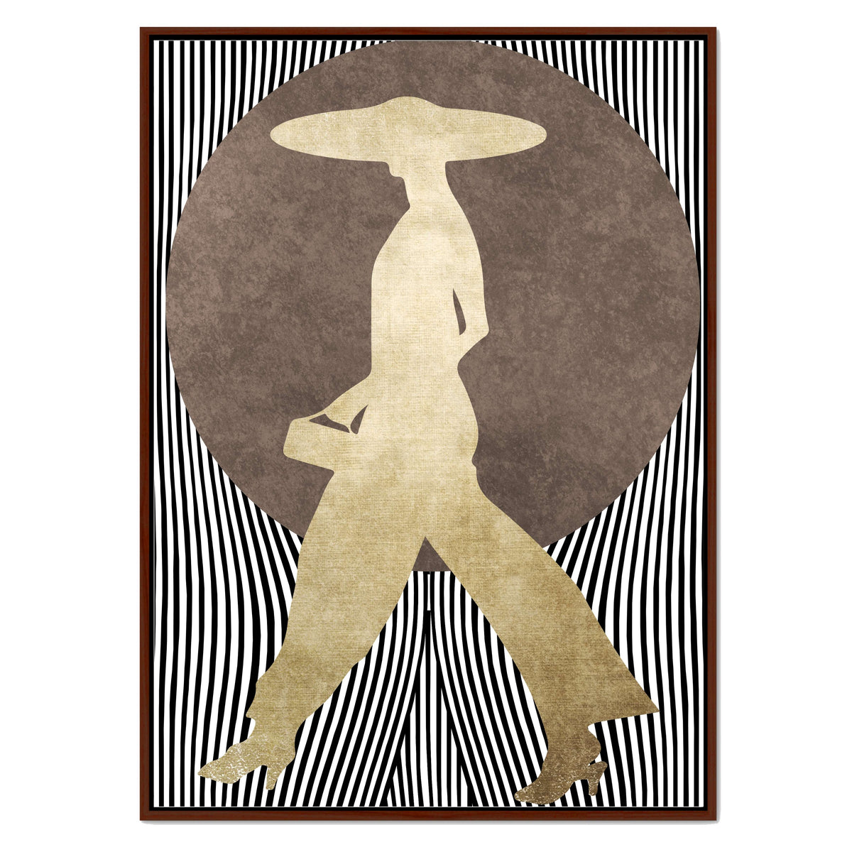 Chestnut Loop Portrait Canvas Wall Art — gallery image 20