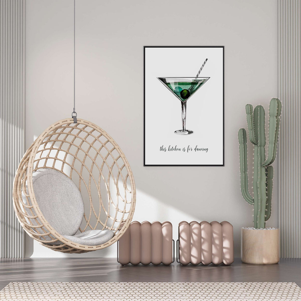 
Tela de Arte com Tipografia Whitmore Curve — foto 6