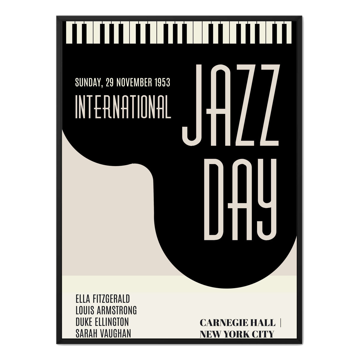 Woodford Curve Jazz Canvas Wall Art — gallery image 22
