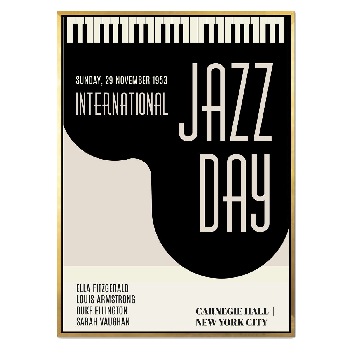 Woodford Curve Jazz Canvas Wall Art — gallery image 30