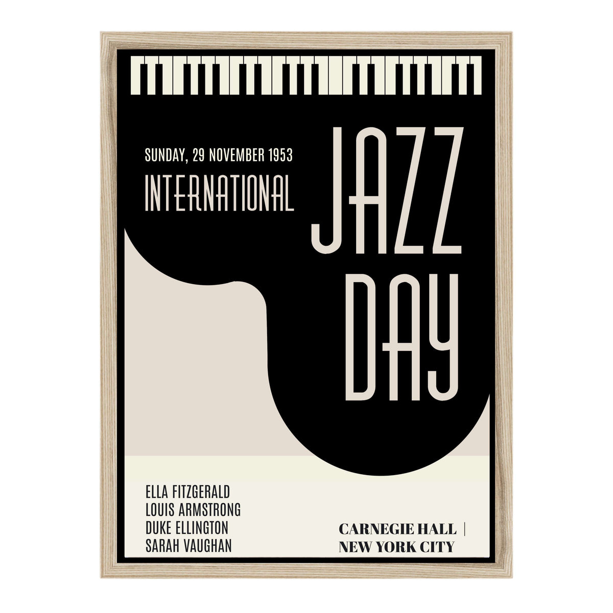 Woodford Curve Jazz Canvas Wall Art — gallery image 52