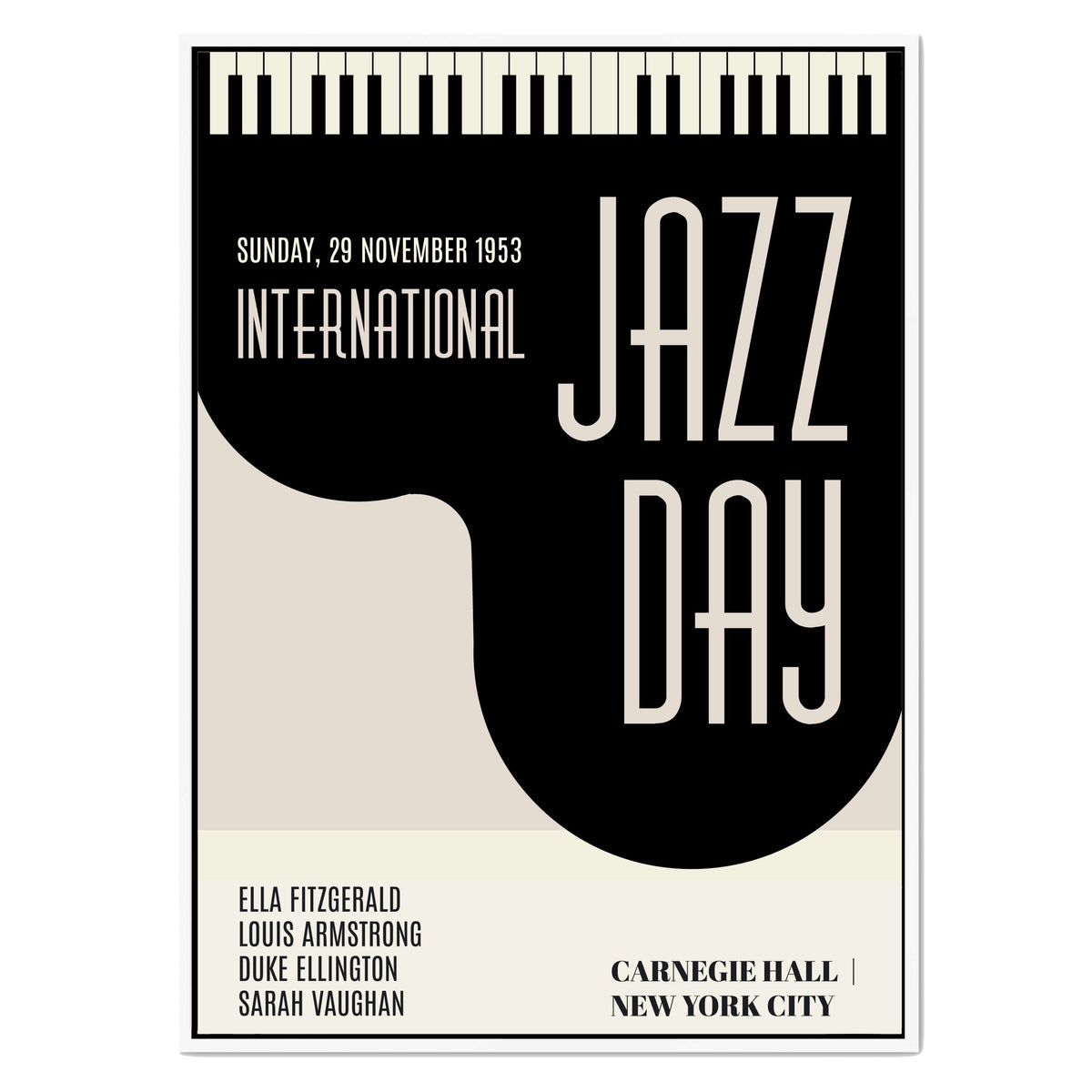 Woodford Curve Jazz Canvas Wall Art — gallery image 47