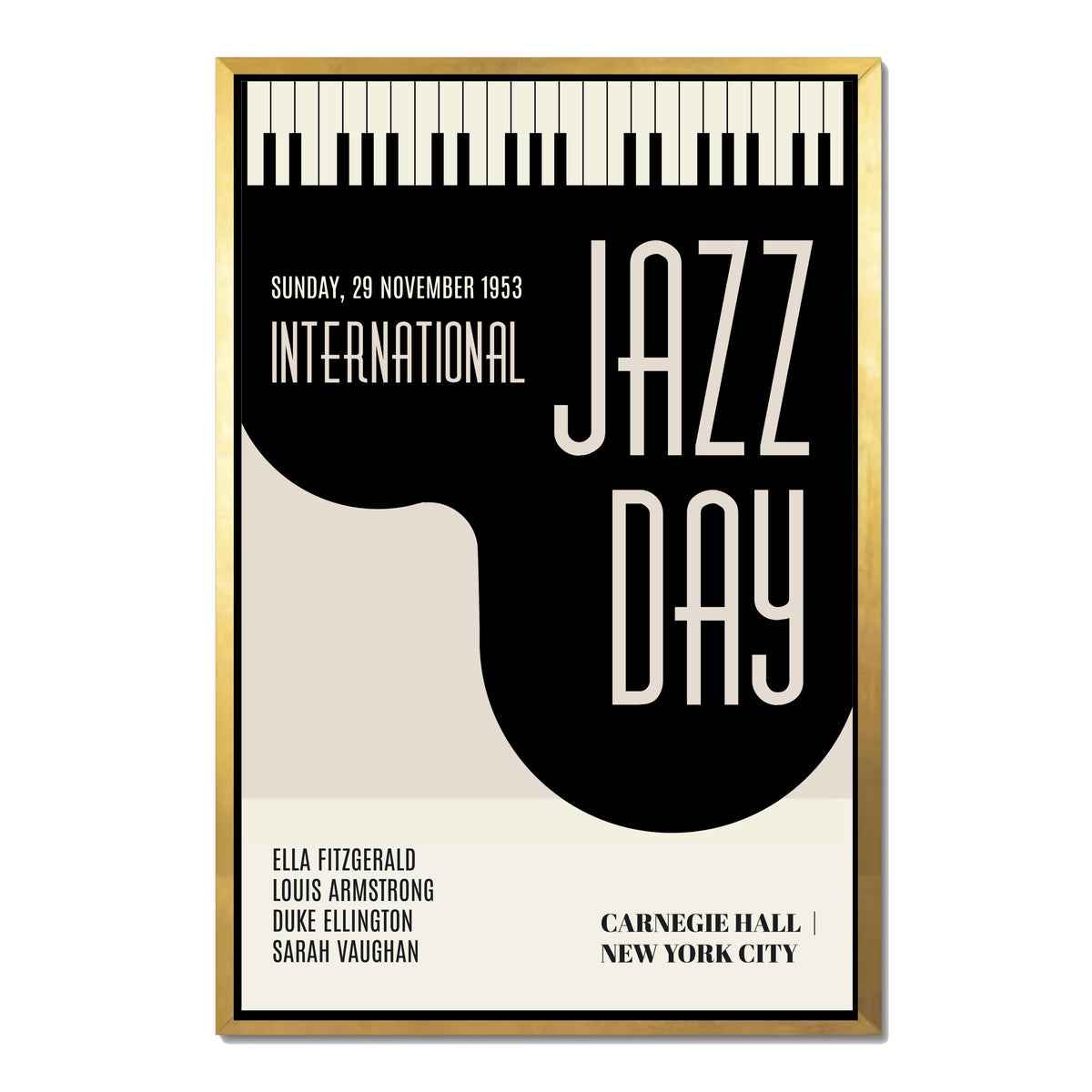 Woodford Curve Jazz Canvas Wall Art — gallery image 32