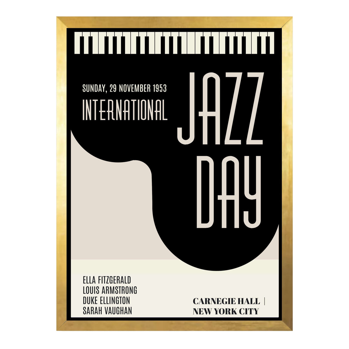 Woodford Curve Jazz Canvas Wall Art — gallery image 31