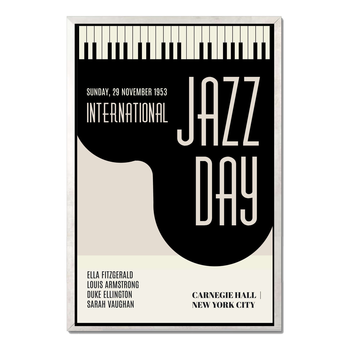 Woodford Curve Jazz Canvas Wall Art — gallery image 43