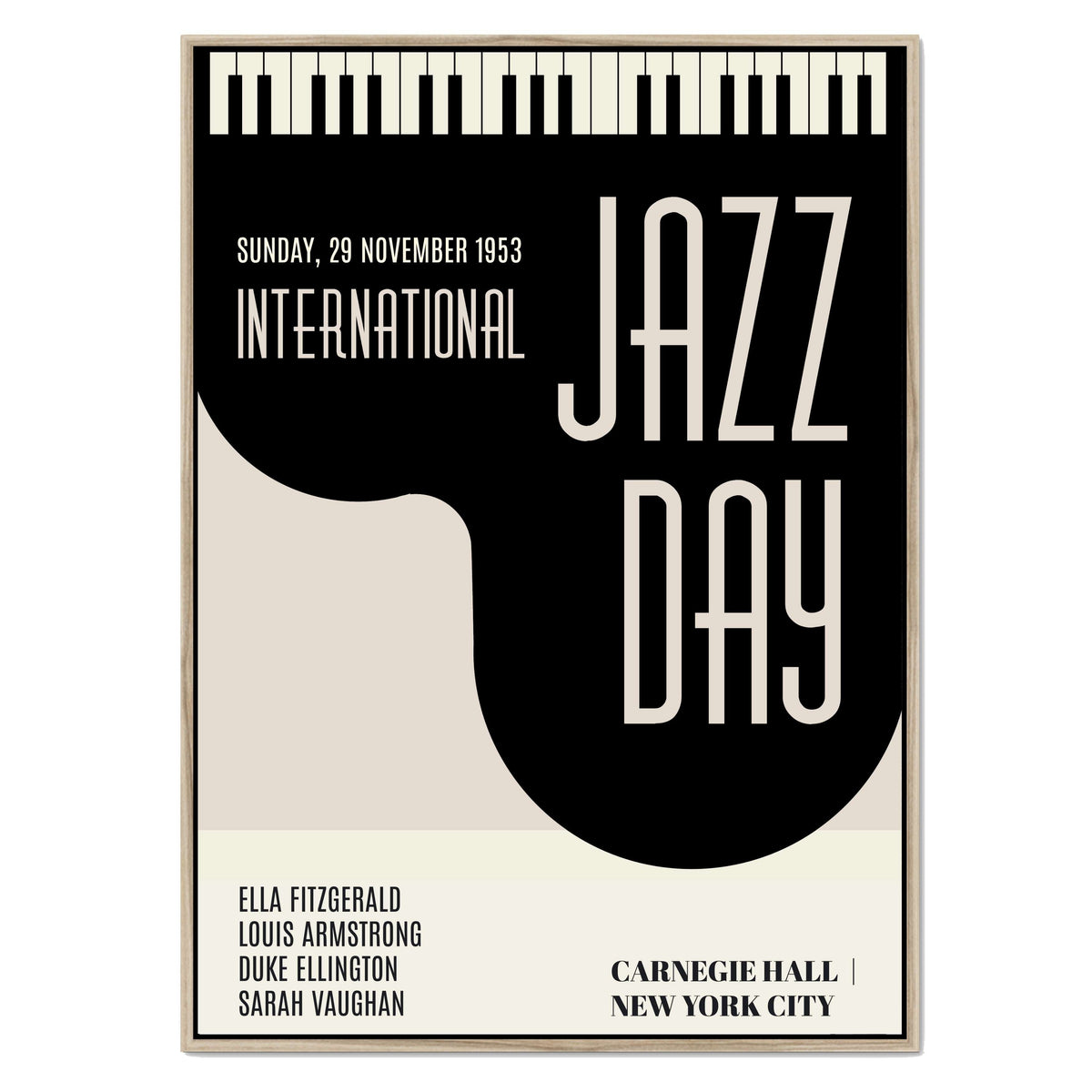 Woodford Curve Jazz Canvas Wall Art — gallery image 36