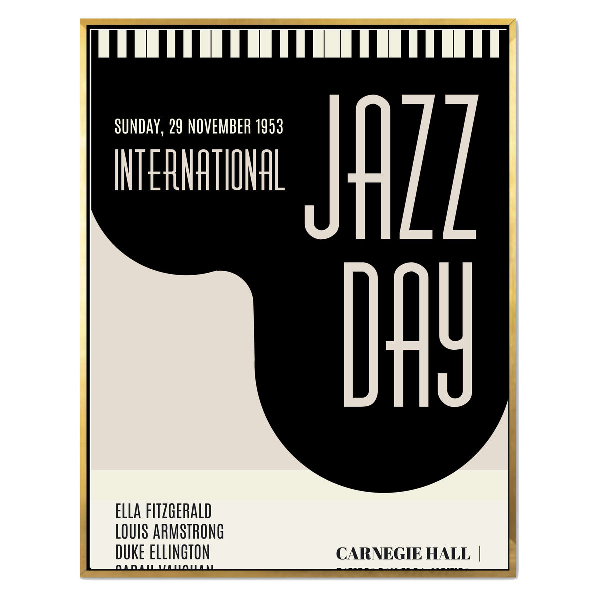 Woodford Curve Jazz Canvas Wall Art — gallery image 29