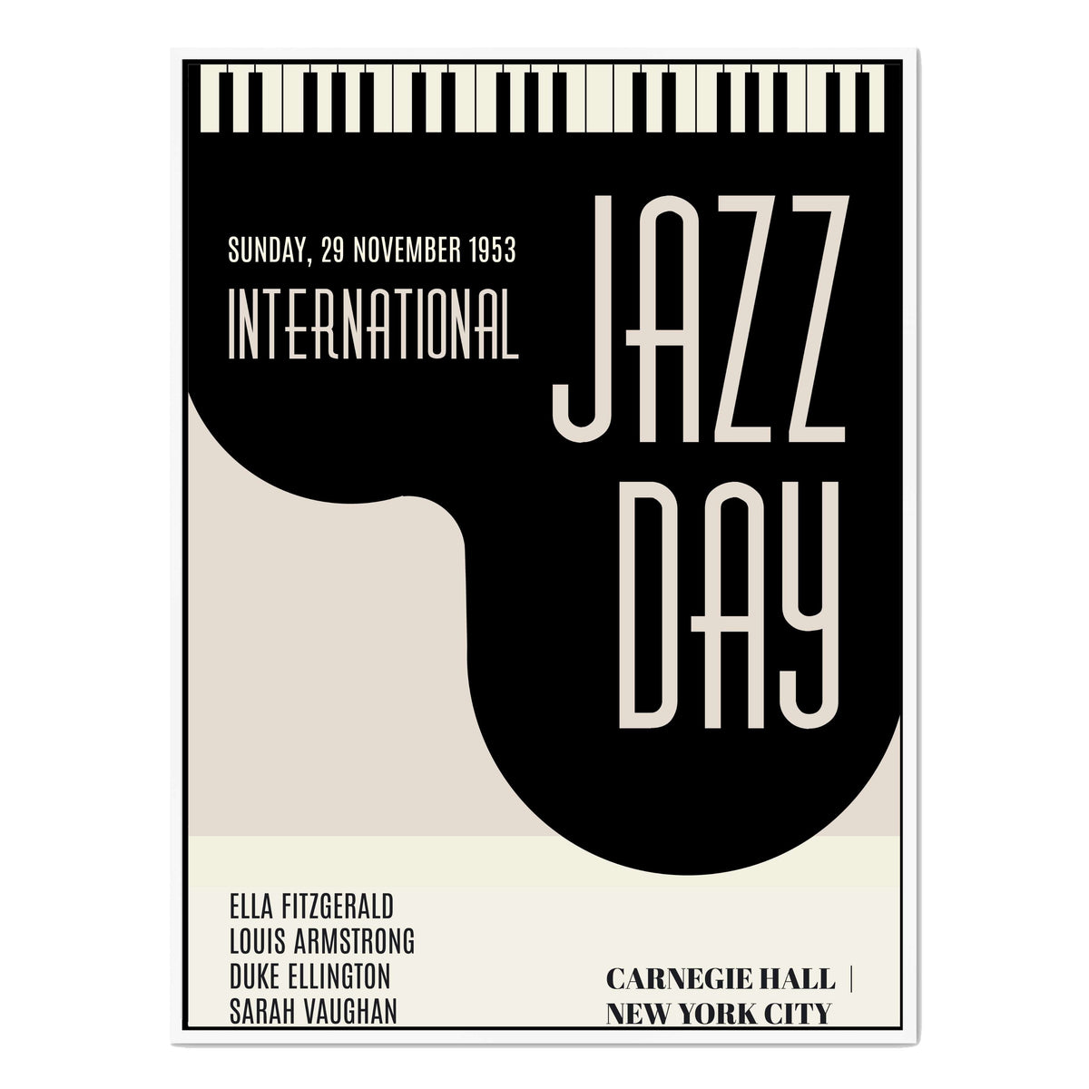 Woodford Curve Jazz Canvas Wall Art — gallery image 53