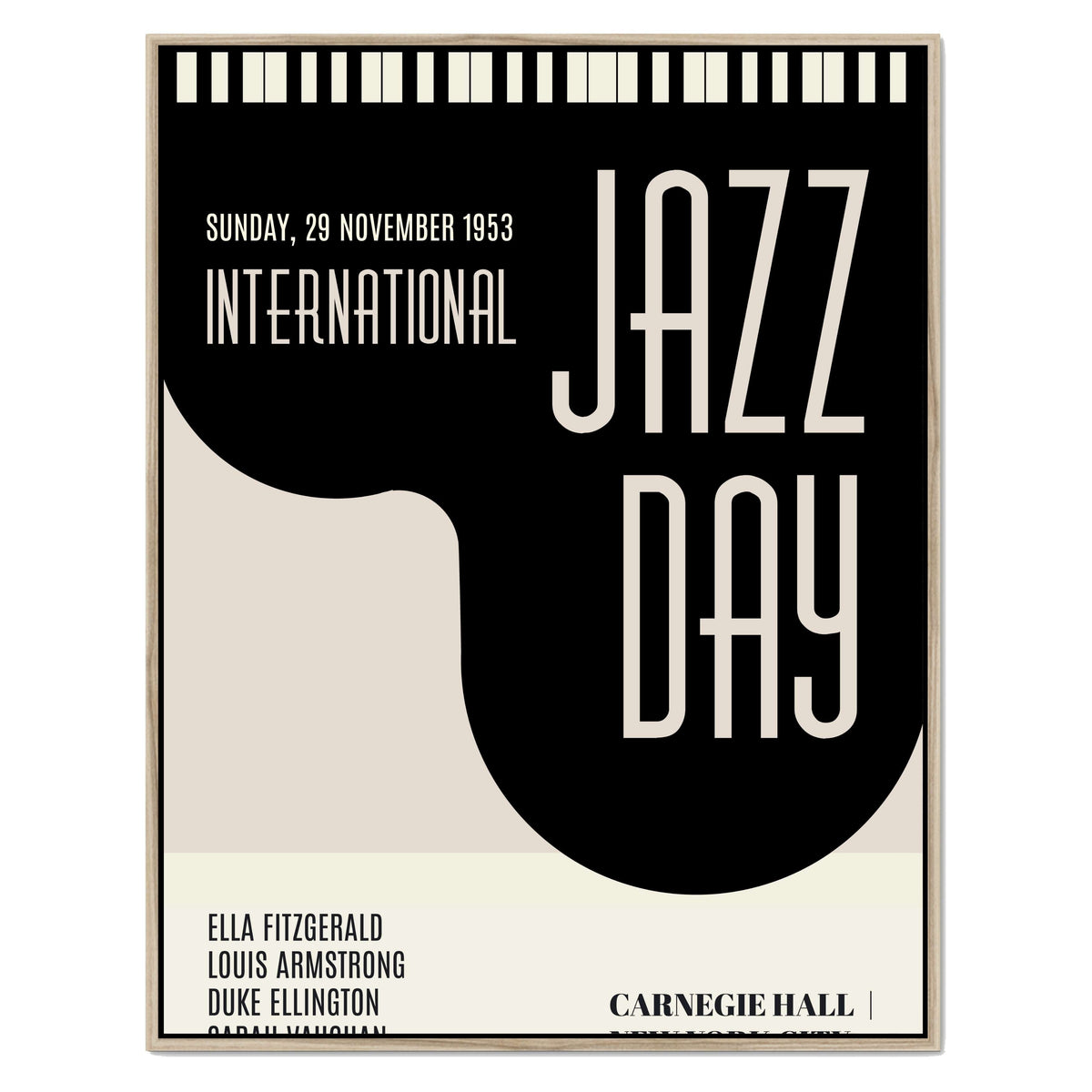 Woodford Curve Jazz Canvas Wall Art — gallery image 35