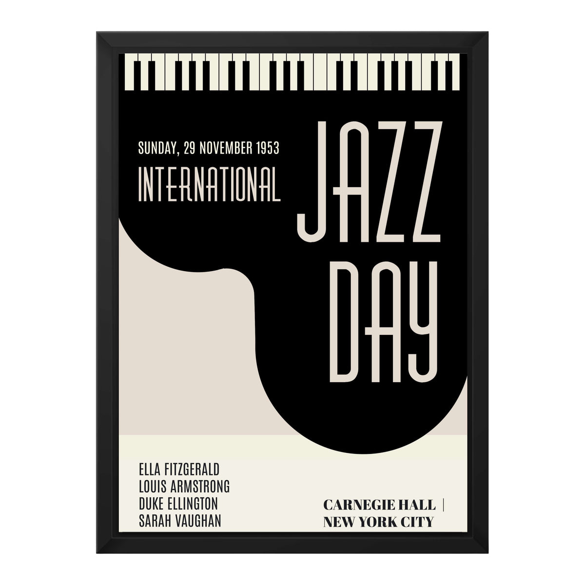 Woodford Curve Jazz Canvas Wall Art — gallery image 51