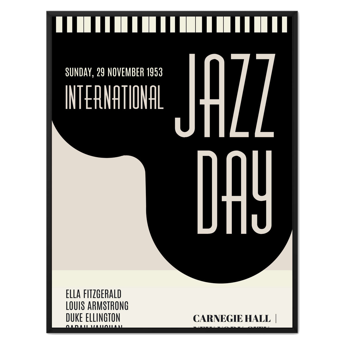 Woodford Curve Jazz Canvas Wall Art — gallery image 18
