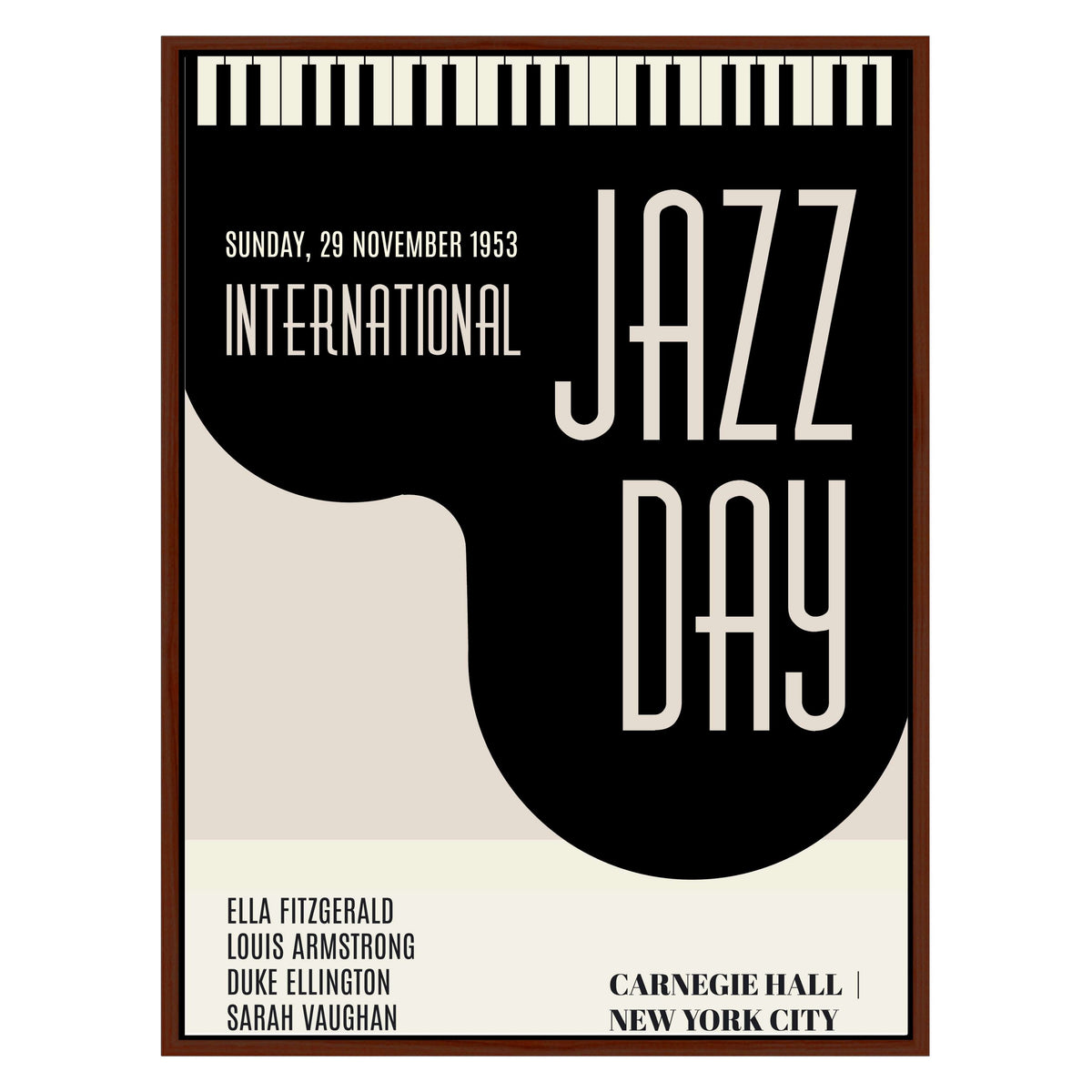 Woodford Curve Jazz Canvas Wall Art — gallery image 27