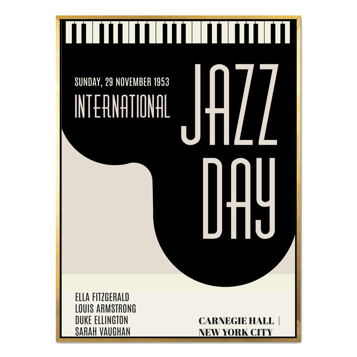 Woodford Curve Jazz Canvas Wall Art — gallery image 34