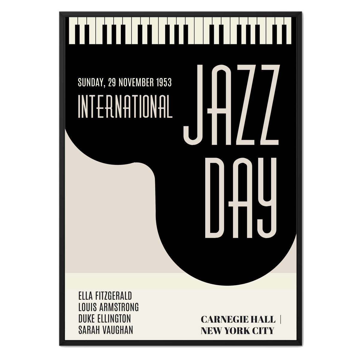 Woodford Curve Jazz Canvas Wall Art — gallery image 19