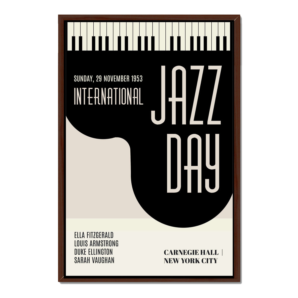 Woodford Curve Jazz Canvas Wall Art — gallery image 26