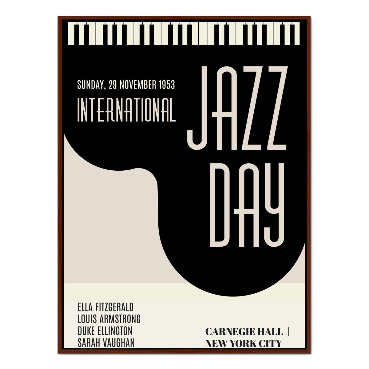 Woodford Curve Jazz Canvas Wall Art — gallery image 28