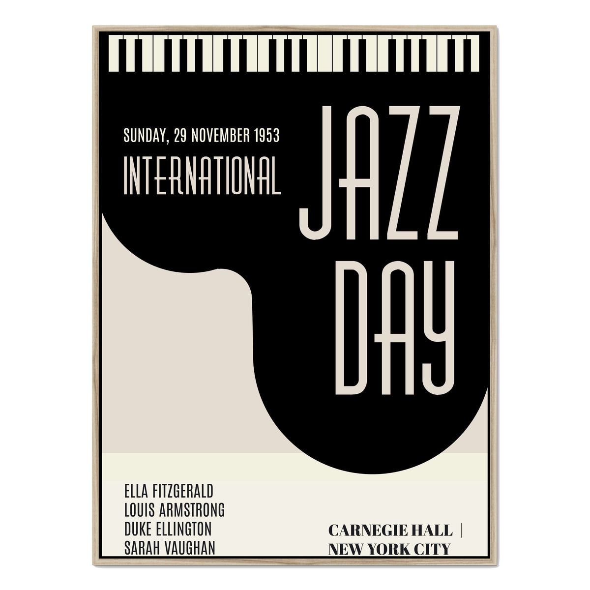 Woodford Curve Jazz Canvas Wall Art — gallery image 39