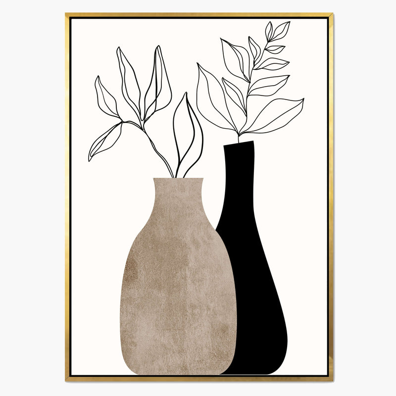 
Bracken Axis Botanical Canvas Wall Art — photo 1