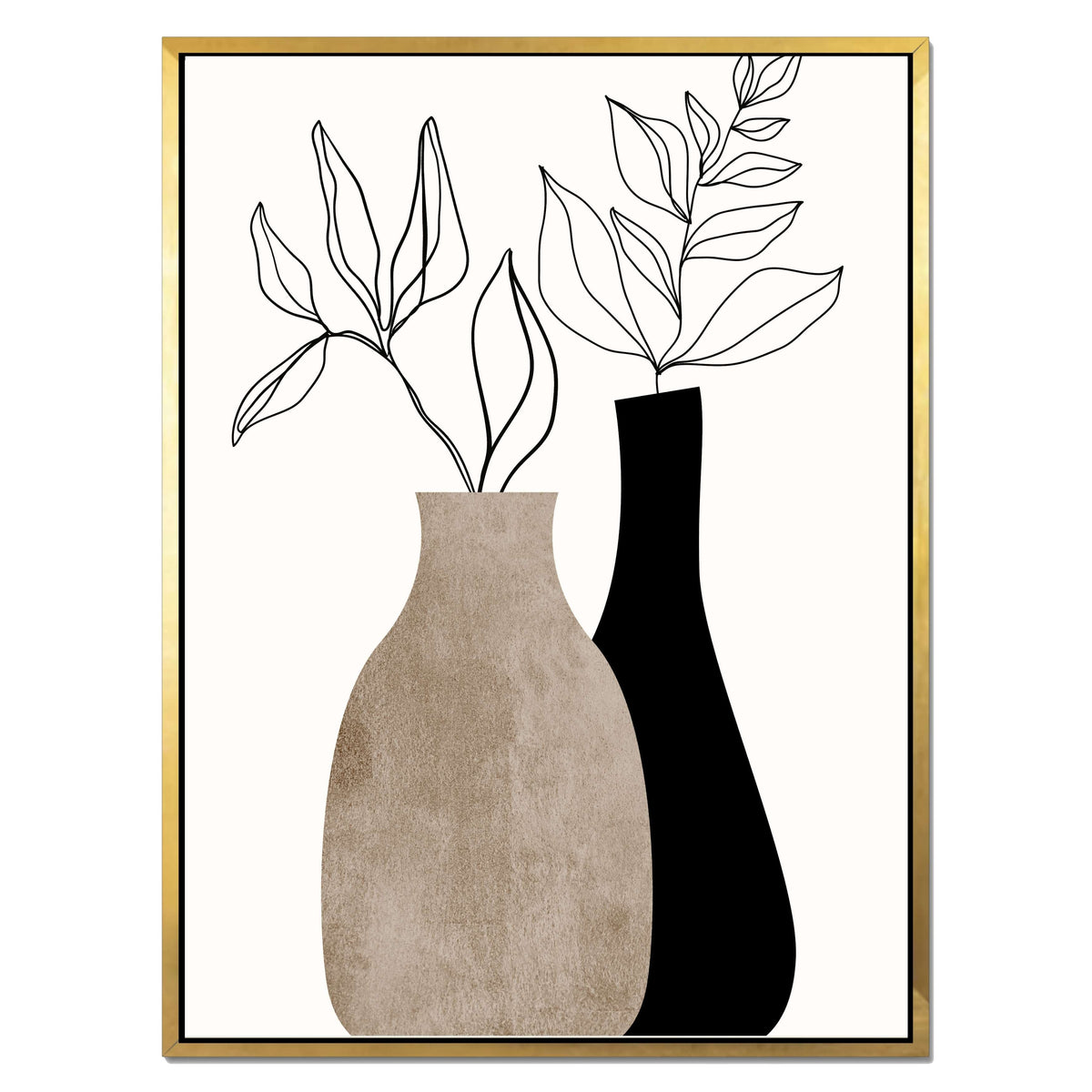 Bracken Axis Botanical Canvas Wall Art — gallery image 37