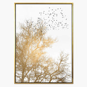 Cedar Axis Bird Canvas Wall Art — gallery image 1