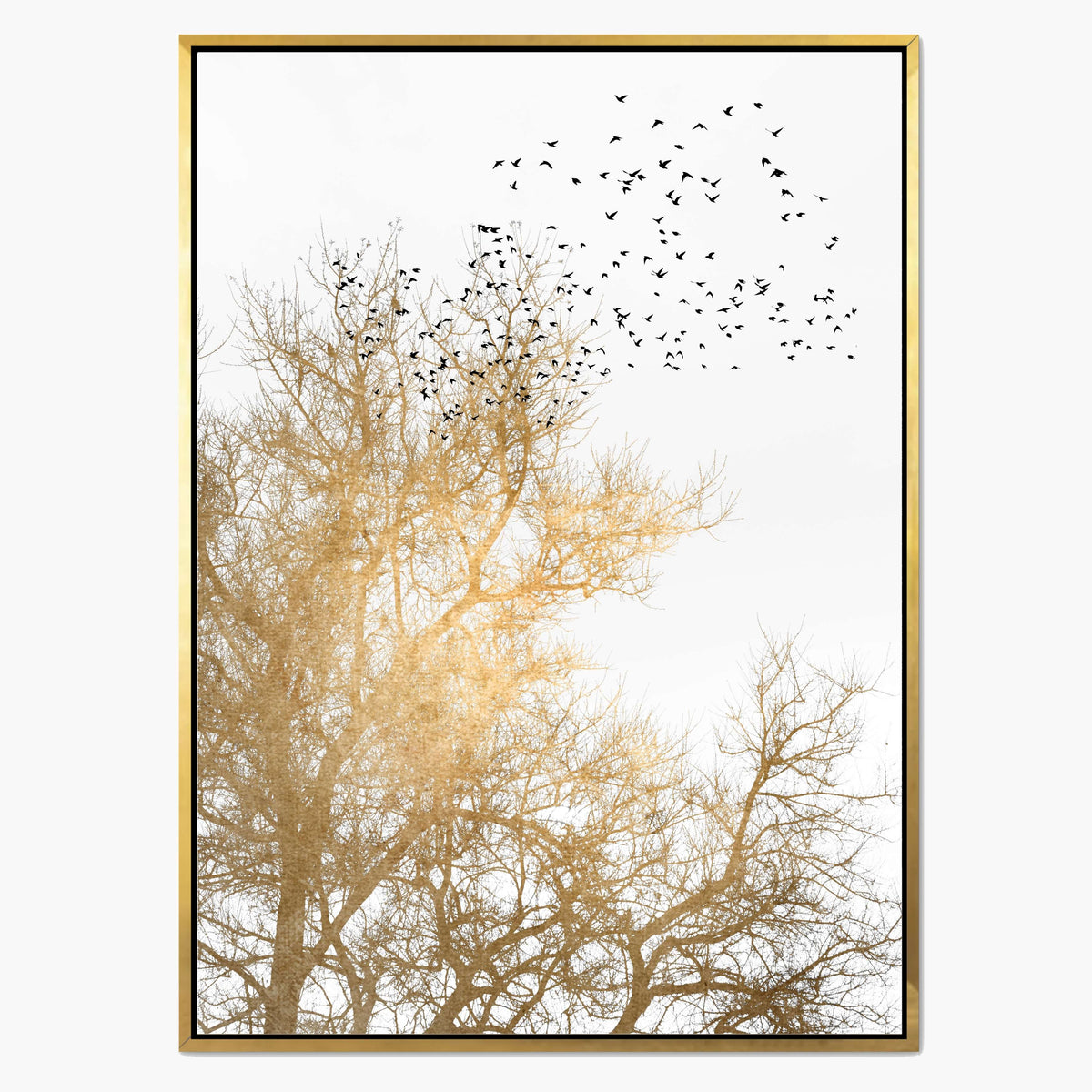 Cedar Axis Bird Canvas Wall Art — gallery image 1