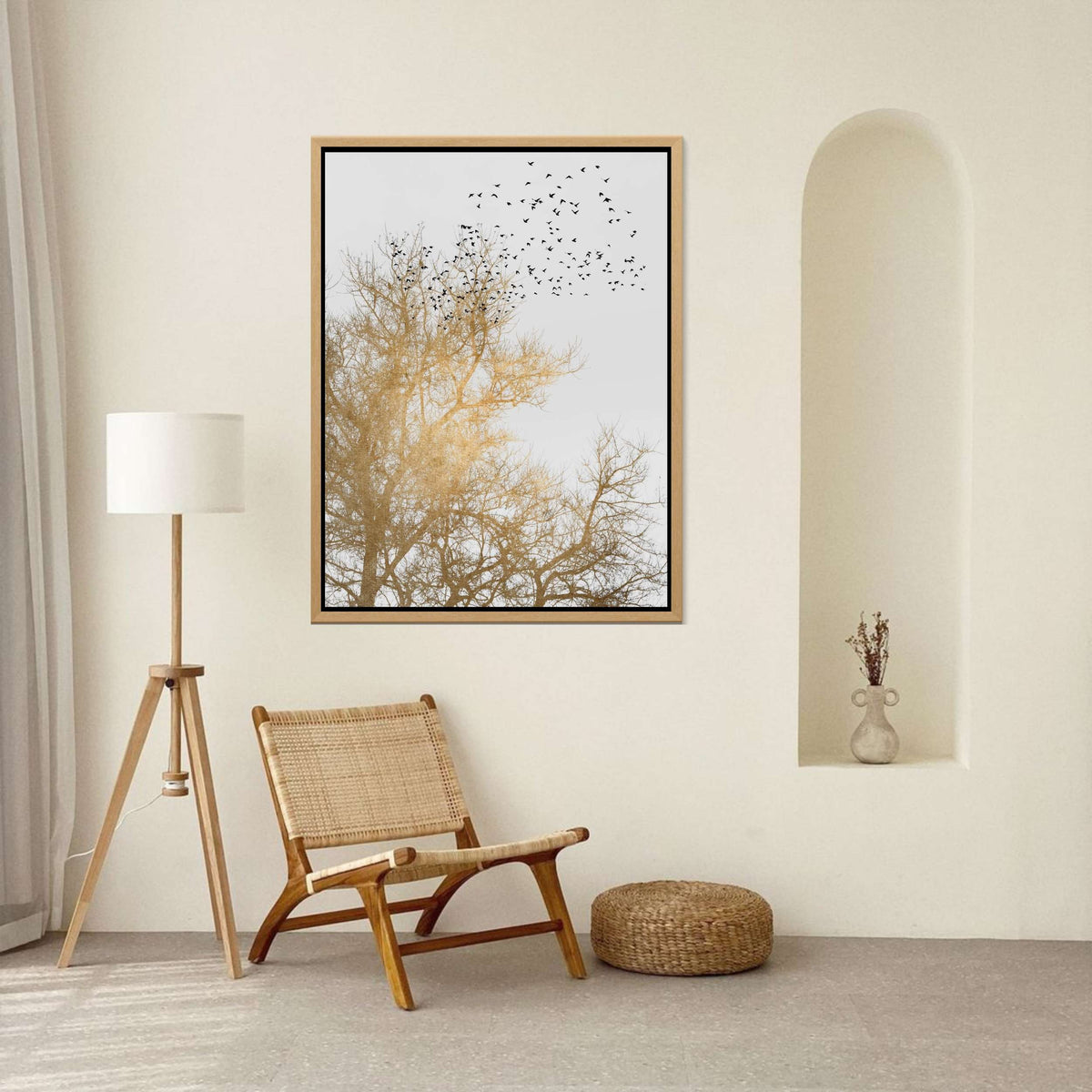 Cedar Axis Bird Canvas Wall Art — gallery image 6
