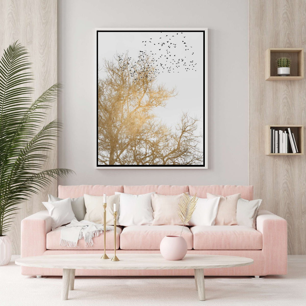 Cedar Axis Bird Canvas Wall Art — gallery image 9