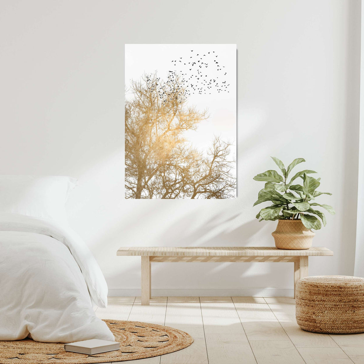 Cedar Axis Bird Canvas Wall Art — gallery image 8