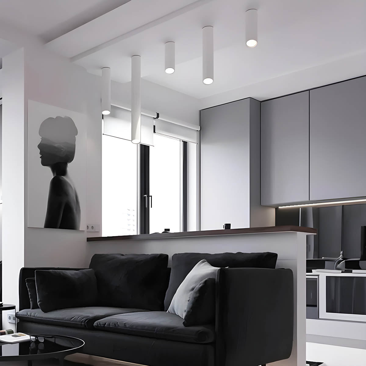 Oakley Loop Aluminum Ceiling Light — gallery image 7