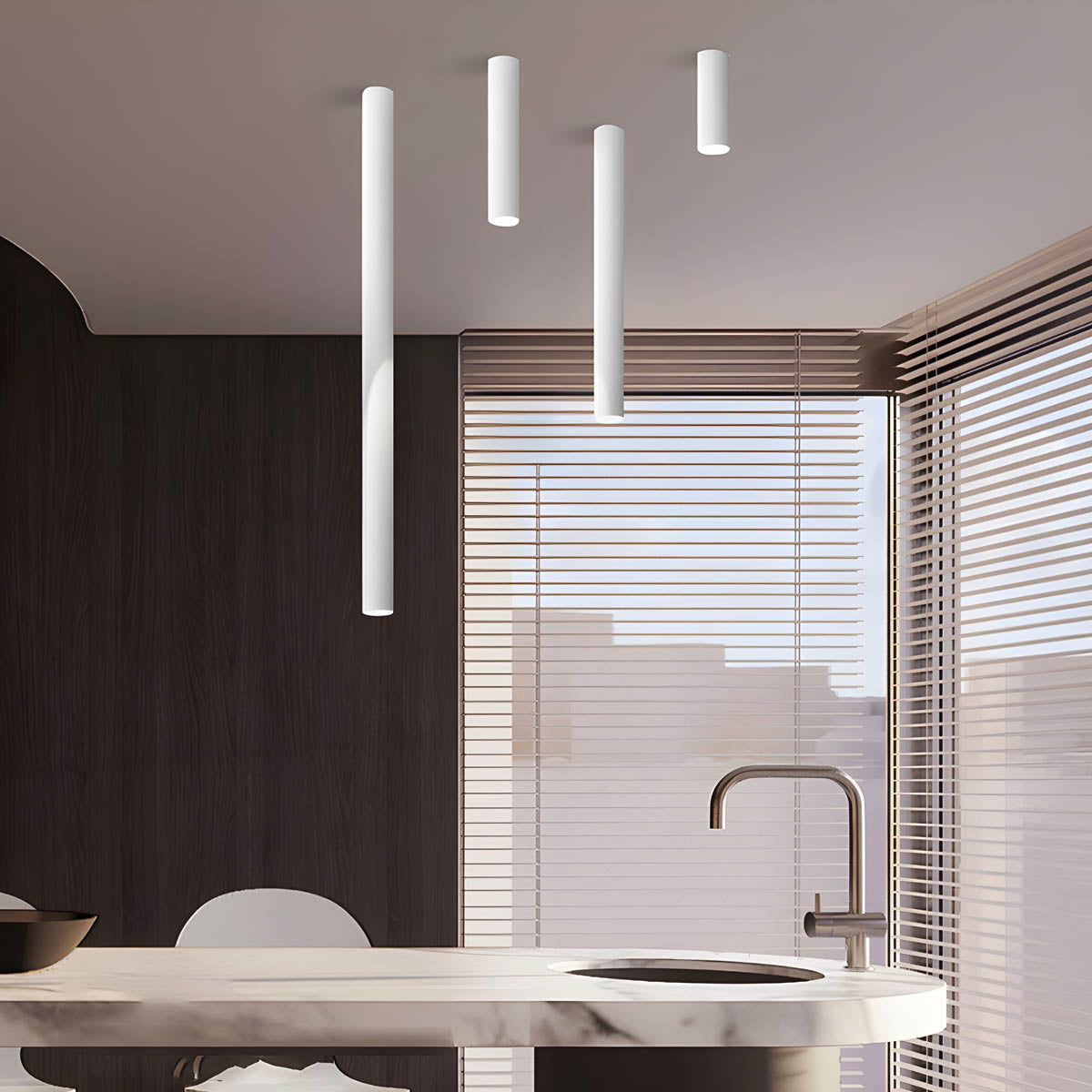 Oakley Loop Aluminum Ceiling Light — gallery image 5