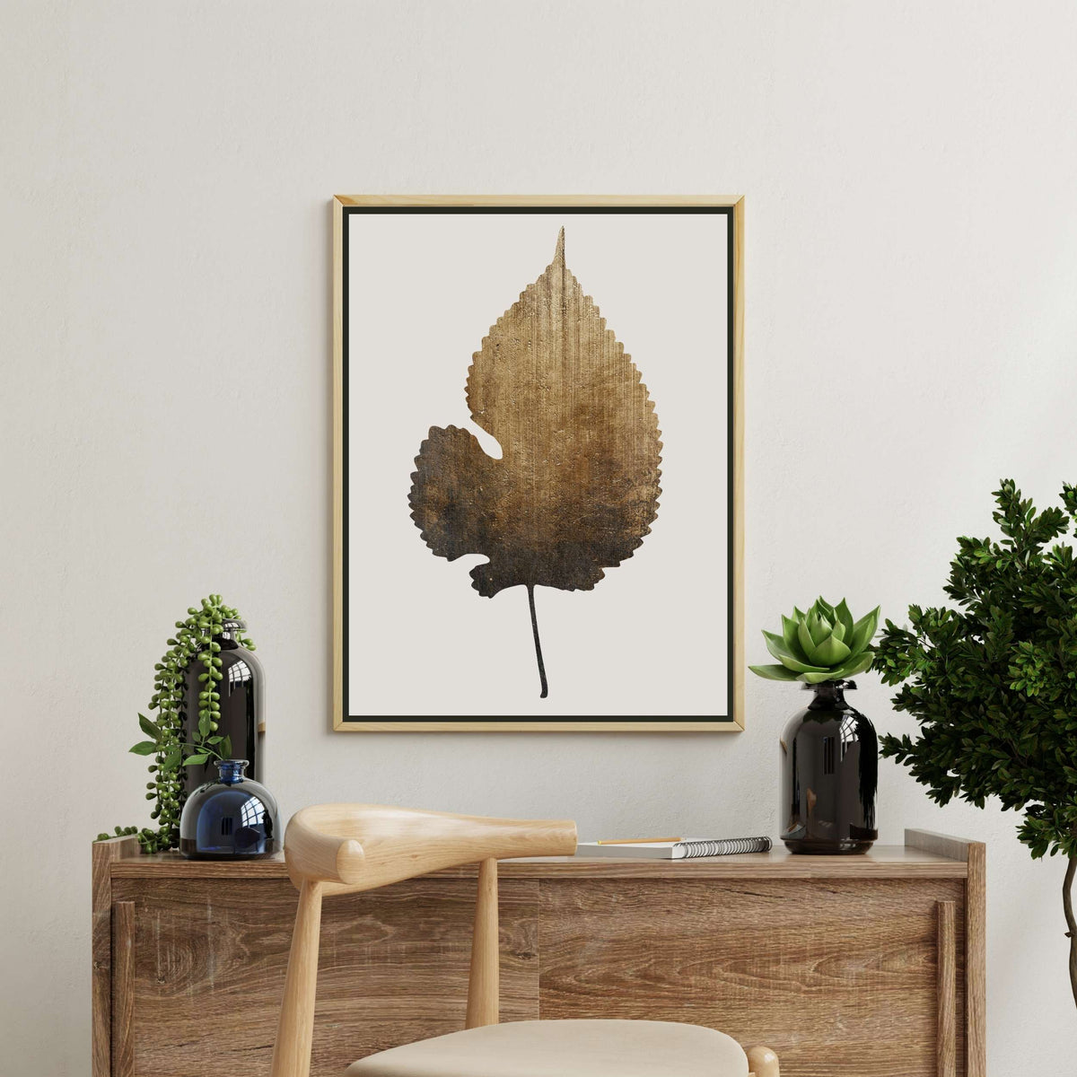 Hawthorn Axis Botanical Canvas Wall Art — gallery image 9