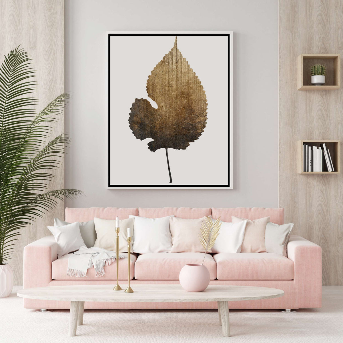 Hawthorn Axis Botanical Canvas Wall Art — gallery image 2