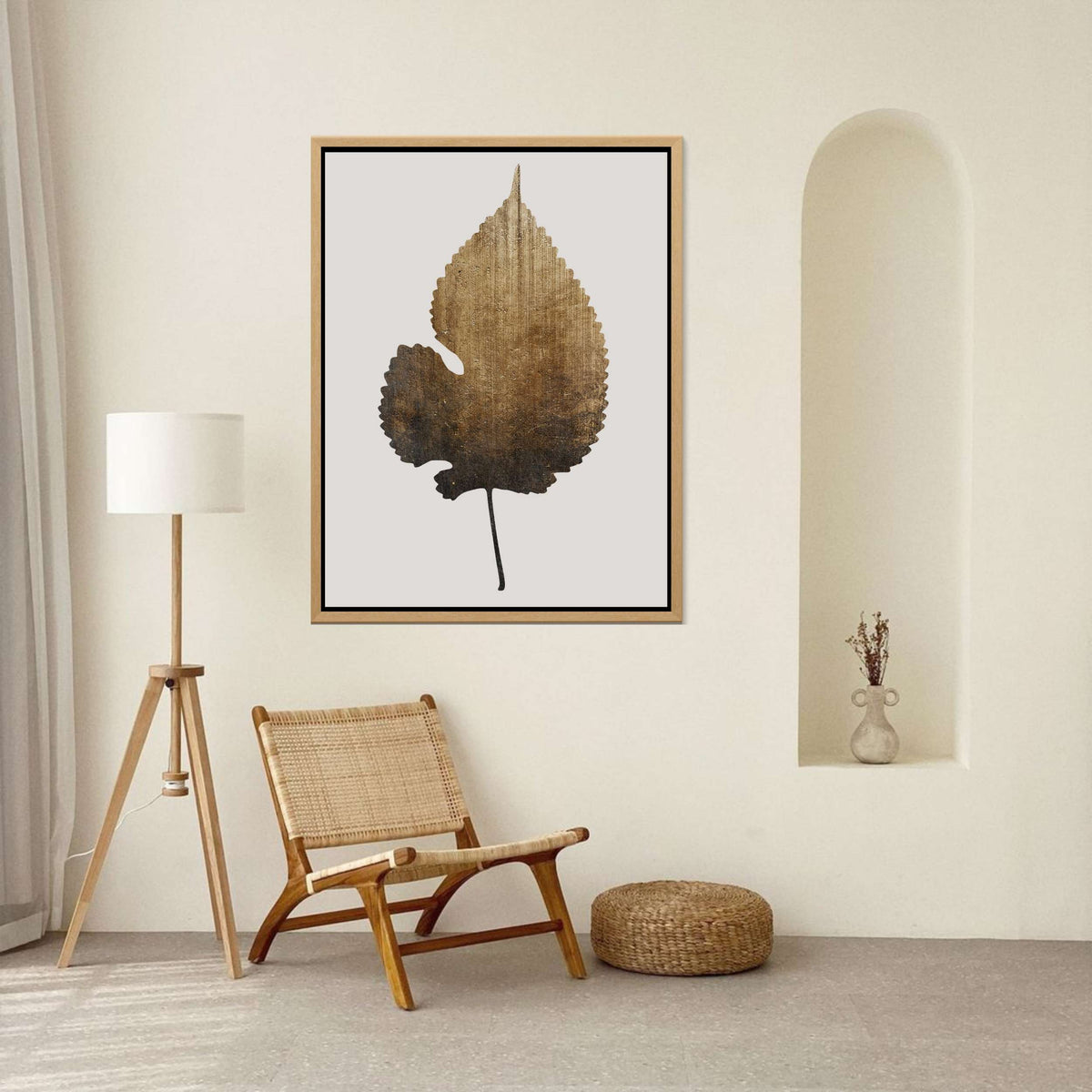 Hawthorn Axis Botanical Canvas Wall Art — gallery image 4