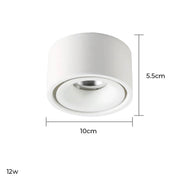 Hawick Loop Aluminum Ceiling Light — gallery image 28
