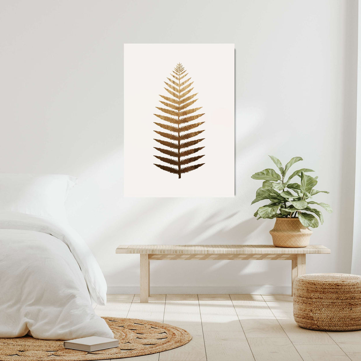 Asterwood Loop Botanical Canvas Wall Art — gallery image 9