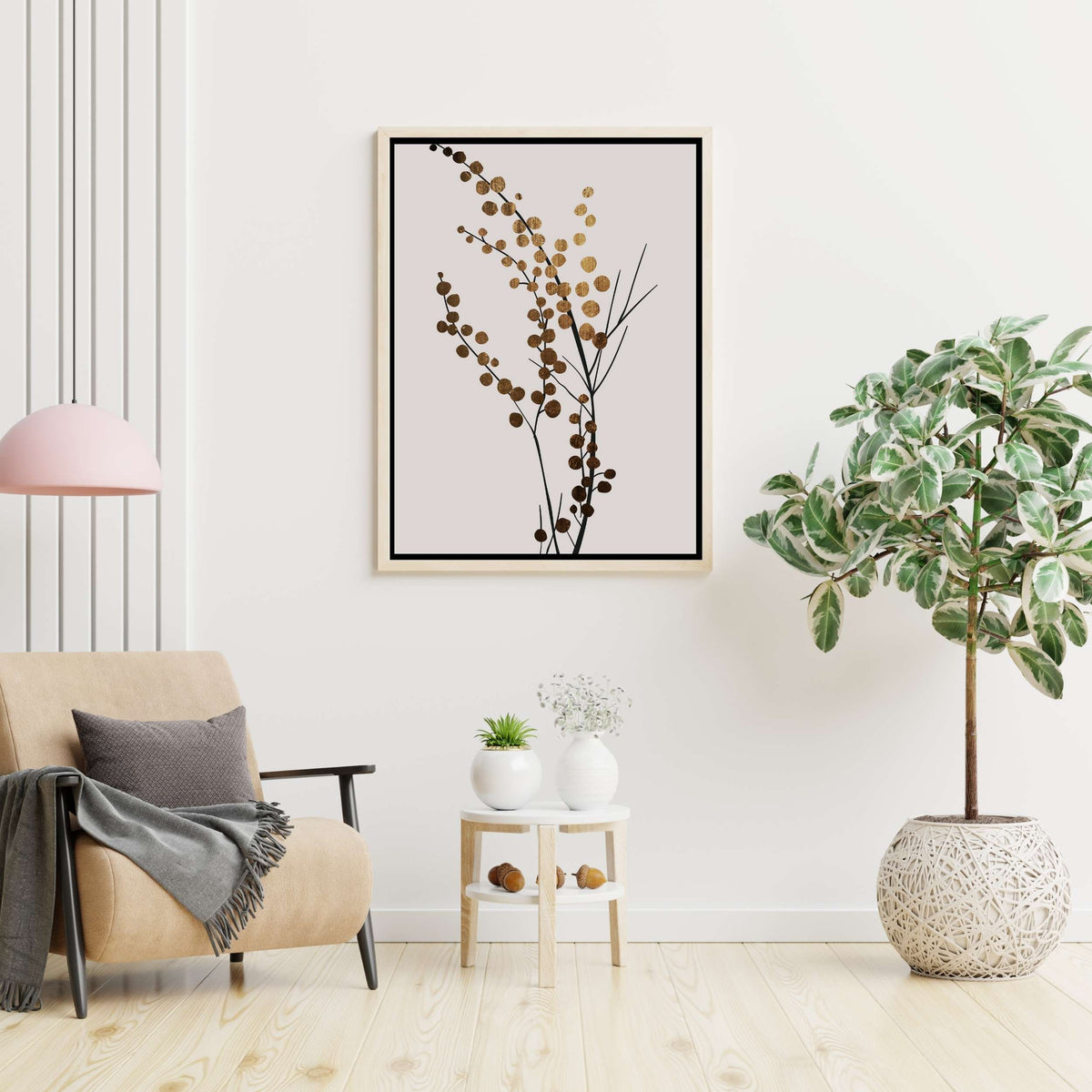 
Sorrel Axis Botanical Canvas Wall Art — photo 5
