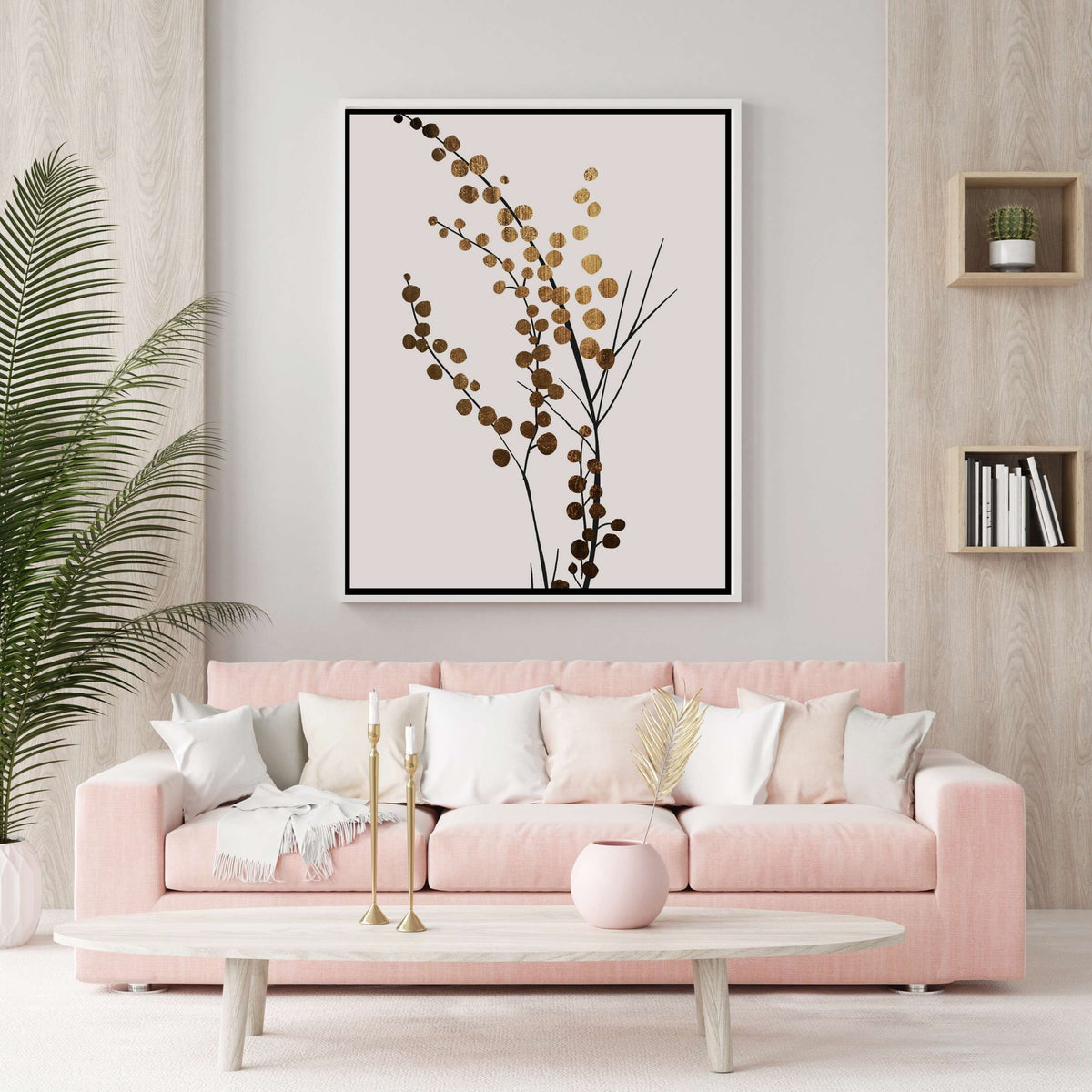 
Sorrel Axis Botanical Canvas Wall Art — photo 2